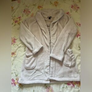 💥Victoria's Secret Pink Plush Hooded Robe